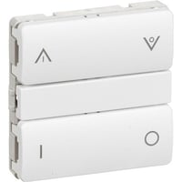 Billede af IHC Wireless, FUGA batteritryk med 4 tryk (2 tangenter), 1 modul, hvid - Lauritz Knudsen hos WATTOO.DK