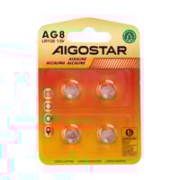 Billede af AG8 LR1120 Knapbatterier - Pakke med 4 stk. (1,5V) inkl. 3 rs producentgaranti