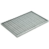 ACO Vario 1000 x 500 mm fodskraberist, 30/30 mm, galvaniseret