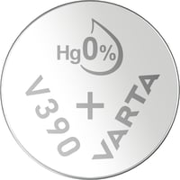 VARTA silver coin, V390/SR54, button cell battery, 1,55V