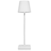 Opladelig Led Bordlampe Hvid Inde/udendrs Dmpbar 3w 80lm