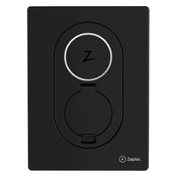 Zaptec Go ladeboks, 22 kW, type 3, 32A, Asphalt Black