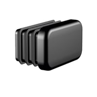 Endeprop til skinne, RD 1, 15x30mm