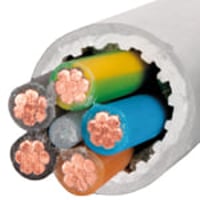 Installationskabel FXQ Easy 4x16, Dca, T500, gr - Nexans - pr. meter