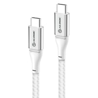 ALOGIC Ultra USB-C oplader kabel op til 100W Silver 0,3m / 1,5m / 3m, Længde 3 meter