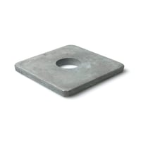 Firkantskive M12, 14 x 50 x 5 mm, FZV, DIN 436, 50 stk.