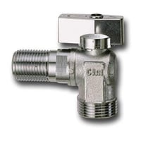 Vinkelventil 1/2x3/4'' u/ros m/kontra - Cimberio