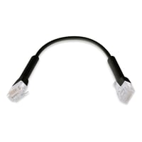 UniFi Ethernet patchkabel, bjeligt, RJ45, sort billede