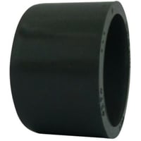 GF PVC reduktion stttebsning, kort, 75-50 mm