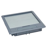 Gulvboks lg, standard, 8 mm, 16/24 moduler, plast
