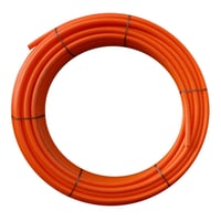 Billede af Uponor 32 mm SDR17 PE-kabelrr, glat/glat, 100 m, orange - 100 meter