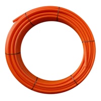 Se Uponor 32 mm SDR17 PE-kabelrr, glat/glat, 100 m, orange - 100 meter hos WATTOO.DK