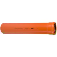 Kloakrr 110 mm, 2000 mm, PVC, SN4