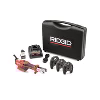 Ridgid pressmaskine RP115, med batteri, lader og U16-20-25 kber