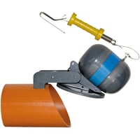 Billede af Napan DN150 hjvandslukke t/bt.-, ler- og stbj., grt spildevand