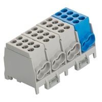 HLAK Klemme 25-4/8/25-S AL/CU, gr/bl