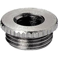 Reduktion, udvendig M16 indvendig M12 messing