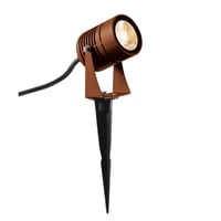 Se SLV LED Spike, havespot p spyd, IP55, 3000K, 40, rust hos WATTOO.DK