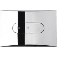 If Sign dobbelt tryk - Blank krom