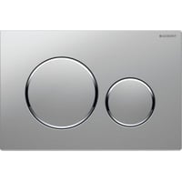 Geberit Sigma20 Round Betjeningsplade Krom/mat Krom