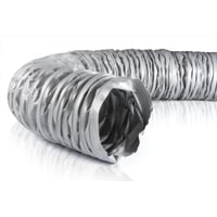 Flexslange til ventilation, PVC, gr, 6 meter, 100 mm