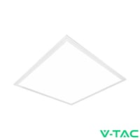 Billede af V-TAC LED-panel 60x60 cm, 4000K, 36W, 3820lm, CRI80, hvid kant