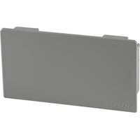 Hager Kabelkanal LF – Endestykke, 60 x 110 mm (til LF 60110 og LF 60111), perlegr