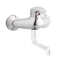 Damixa Space vgmonteret kkkenarmatur, L-tud, 1-grebs, Krom