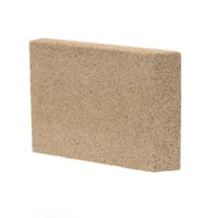 Skamolplade, 16 kW, u-rist til brnderhoved