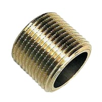 Billede af 3/4" x 60 mm Nippelrr Rdgods Silicium Bronze