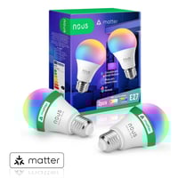 NOUS P3 E27 Smart Pre, RGB, 810lm, Matter - 2 pak