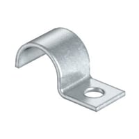 Kabelbjle 1015 G 15 mm, 1-lap, galvanisk forzinket