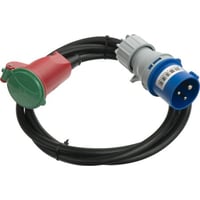 Overgangskabel 230V CEE-DK 3 pol