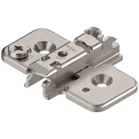 Krydsmonteringsbagplade, 3 mm, aluminium