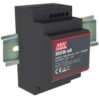 Strmforsyning 12V, 4,5A, DIN, Klasse II