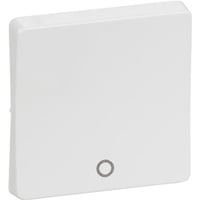 LK FUGA – Tangent til 13A 2-polet afbryder, 1 modul, hvid