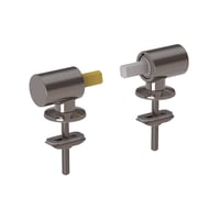 Geberit Group hængselsæt, 200x170x10 mm, softclose t/sæde