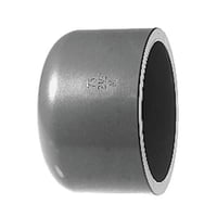 Slutmuffe PVC 25mm, rrdimension udvendig 32mm