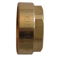 Slutmuffe, 3/4" med kobberpakning