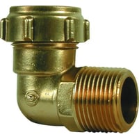 CONEX kompressionsvinkel, 10 mm x 3/8″, med nippel
