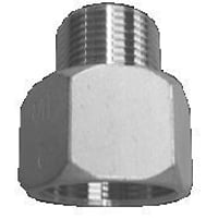 3/4" x 1/2" Spidsmuffe, muffe/nippel, aisi316