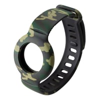 Apple AirTag silikone armbnd, camouflage