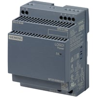 LOGO!Power (Gen 4.): Stabiliseret DIN-skinne strmforsyning, 100-240Vac ? 24-28Vdc / maks. 4A, 4 modul bred - Siemens