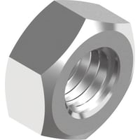 Mtrik M6, 6mm, A4, SW10, DIN 934 - Wasi - 1000 stk