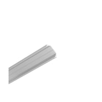 1 meter aluprofil QUARTER10 BD/U6, anodiseret, hjrne, LED skinne