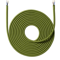 Stofledning 4 meter, Olivengrn