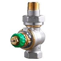Ra-dv 3/8, ligelbende radiatorventil - Danfoss