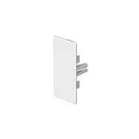 OBO WDK – Endestykke, 40 x 90 mm, perlehvid