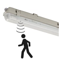 LED sensor armatur, IP65, 14W, 4000K, 2100Lm, 230V, 120cm