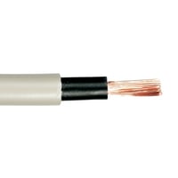 Billede af PVT ledning (70C) dobbeltisoleret, 450/750V, H07V-K, lysegr, 1x6 mm - pr. meter hos WATTOO.DK